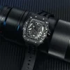 Tsar Bomba Carbon Fiber Hollow-design Automatic Waterproof Watch TB8207CF