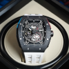 Tsar Bomba Carbon Fiber Kinetic Energy Display Automatic Watch TB8210CF